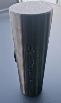 Die praktische Werkzeugdose für deinen Gepäckträger! 190 x 62 mm und Zündapp-Schriftzug versenkt